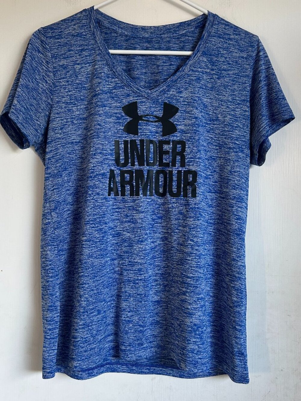 Under Armour - Blue Marbled Logo Tee
